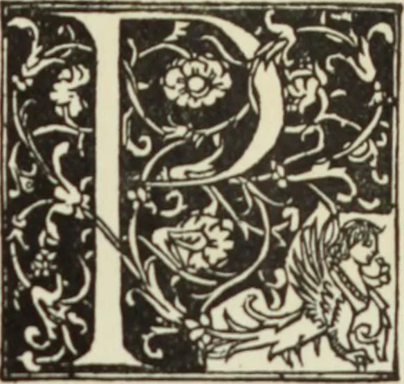 An illustration from Early woodcut initials : containing over thirteen hundred reproductions of ornamental letters of the fifteenth and sixteenth centuries, 1908, leaf 200