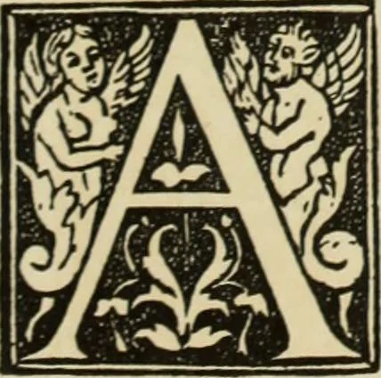 An illustration from Early woodcut initials : containing over thirteen hundred reproductions of ornamental letters of the fifteenth and sixteenth centuries, 1908, leaf 201