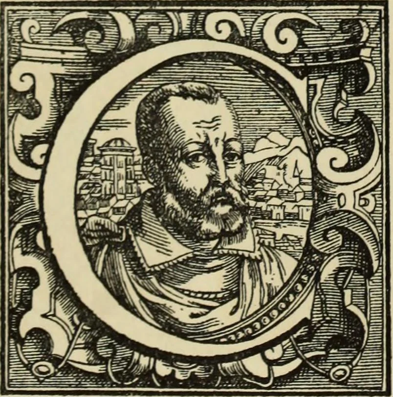 An illustration from Early woodcut initials : containing over thirteen hundred reproductions of ornamental letters of the fifteenth and sixteenth centuries, 1908, leaf 203
