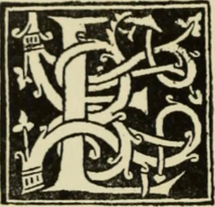 An illustration from Early woodcut initials : containing over thirteen hundred reproductions of ornamental letters of the fifteenth and sixteenth centuries, 1908, leaf 209