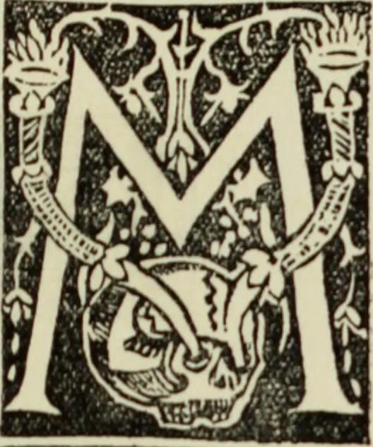 An illustration from Early woodcut initials : containing over thirteen hundred reproductions of ornamental letters of the fifteenth and sixteenth centuries, 1908, leaf 212