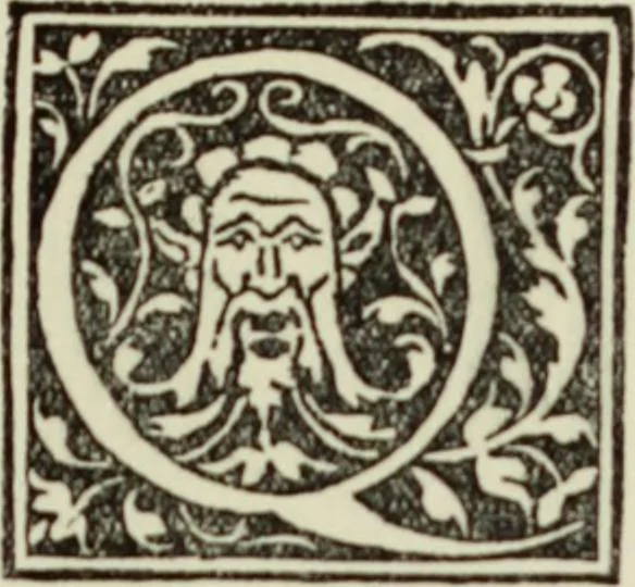 An illustration from Early woodcut initials : containing over thirteen hundred reproductions of ornamental letters of the fifteenth and sixteenth centuries, 1908, leaf 212