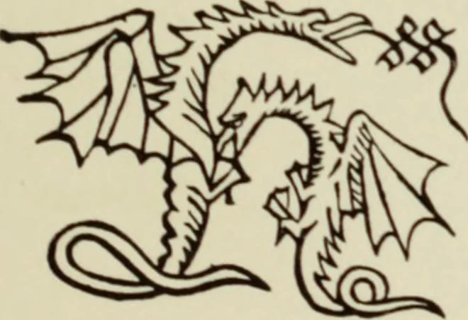 An illustration from Early woodcut initials : containing over thirteen hundred reproductions of ornamental letters of the fifteenth and sixteenth centuries, 1908, leaf 214