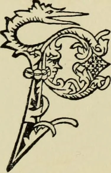 An illustration from Early woodcut initials : containing over thirteen hundred reproductions of ornamental letters of the fifteenth and sixteenth centuries, 1908, leaf 215