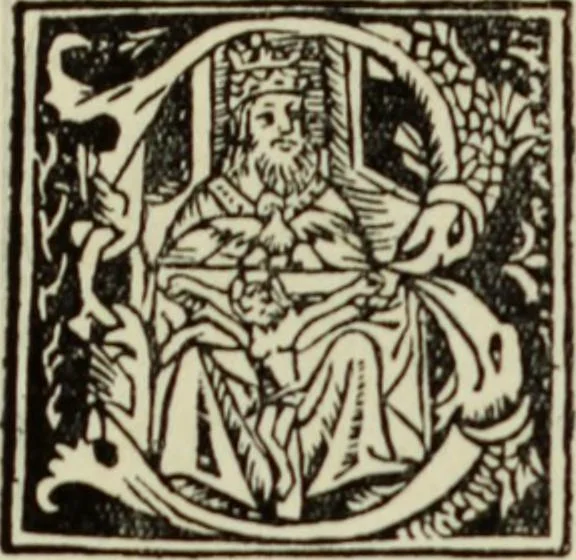 An illustration from Early woodcut initials : containing over thirteen hundred reproductions of ornamental letters of the fifteenth and sixteenth centuries, 1908, leaf 220