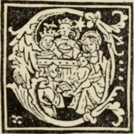 An illustration from Early woodcut initials : containing over thirteen hundred reproductions of ornamental letters of the fifteenth and sixteenth centuries, 1908, leaf 220