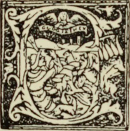 An illustration from Early woodcut initials : containing over thirteen hundred reproductions of ornamental letters of the fifteenth and sixteenth centuries, 1908, leaf 220