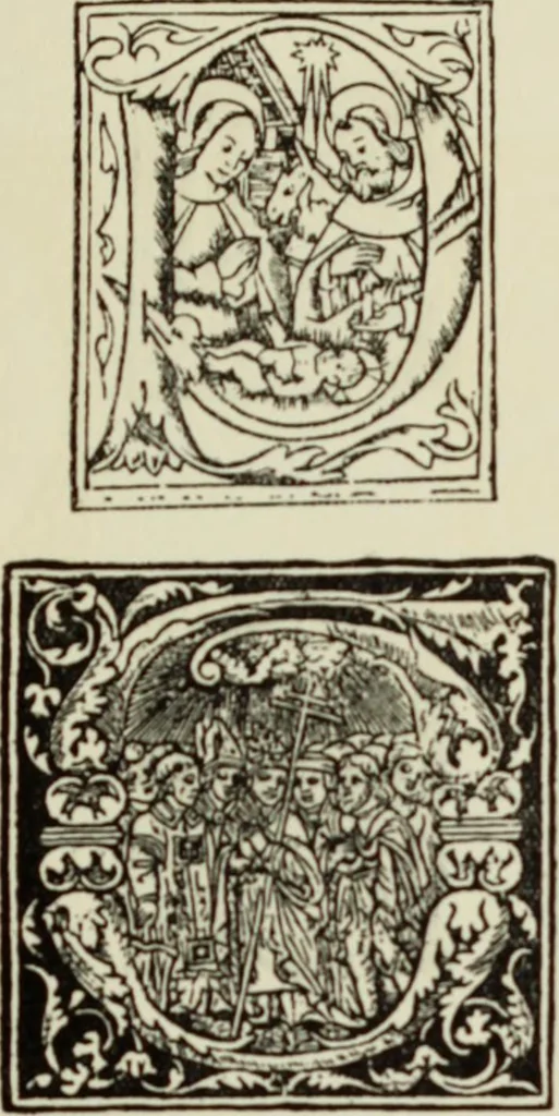An illustration from Early woodcut initials : containing over thirteen hundred reproductions of ornamental letters of the fifteenth and sixteenth centuries, 1908, leaf 224
