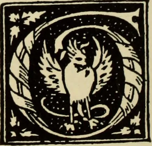 An illustration from Early woodcut initials : containing over thirteen hundred reproductions of ornamental letters of the fifteenth and sixteenth centuries, 1908, leaf 225