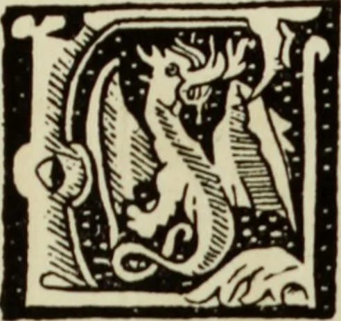 An illustration from Early woodcut initials : containing over thirteen hundred reproductions of ornamental letters of the fifteenth and sixteenth centuries, 1908, leaf 226