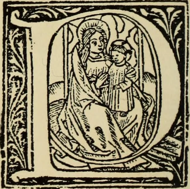 An illustration from Early woodcut initials : containing over thirteen hundred reproductions of ornamental letters of the fifteenth and sixteenth centuries, 1908, leaf 227