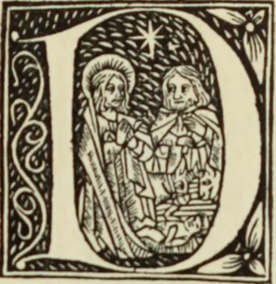An illustration from Early woodcut initials : containing over thirteen hundred reproductions of ornamental letters of the fifteenth and sixteenth centuries, 1908, leaf 228