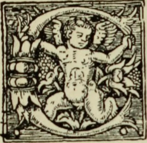 An illustration from Early woodcut initials : containing over thirteen hundred reproductions of ornamental letters of the fifteenth and sixteenth centuries, 1908, leaf 230