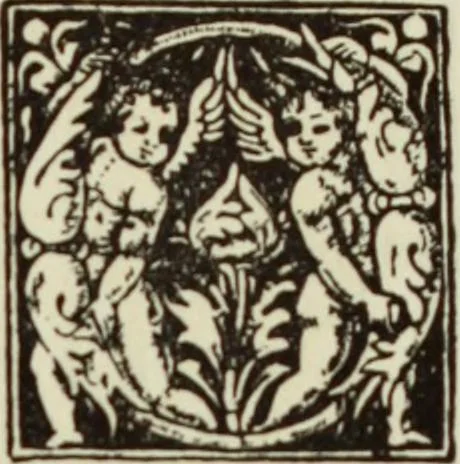An illustration from Early woodcut initials : containing over thirteen hundred reproductions of ornamental letters of the fifteenth and sixteenth centuries, 1908, leaf 230