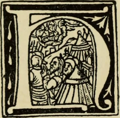 An illustration from Early woodcut initials : containing over thirteen hundred reproductions of ornamental letters of the fifteenth and sixteenth centuries, 1908, leaf 231