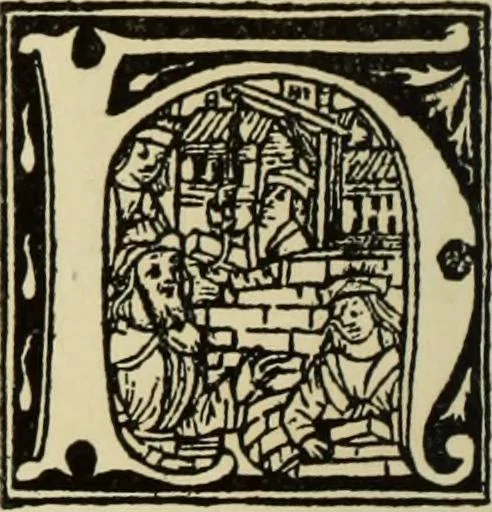 An illustration from Early woodcut initials : containing over thirteen hundred reproductions of ornamental letters of the fifteenth and sixteenth centuries, 1908, leaf 231