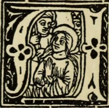 An illustration from Early woodcut initials : containing over thirteen hundred reproductions of ornamental letters of the fifteenth and sixteenth centuries, 1908, leaf 233