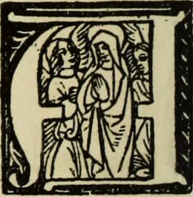 An illustration from Early woodcut initials : containing over thirteen hundred reproductions of ornamental letters of the fifteenth and sixteenth centuries, 1908, leaf 233
