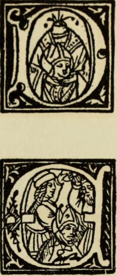 An illustration from Early woodcut initials : containing over thirteen hundred reproductions of ornamental letters of the fifteenth and sixteenth centuries, 1908, leaf 235