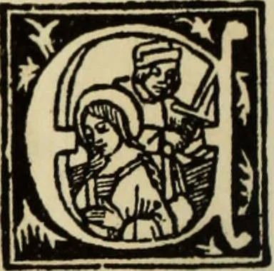 An illustration from Early woodcut initials : containing over thirteen hundred reproductions of ornamental letters of the fifteenth and sixteenth centuries, 1908, leaf 235