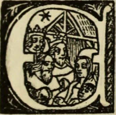 An illustration from Early woodcut initials : containing over thirteen hundred reproductions of ornamental letters of the fifteenth and sixteenth centuries, 1908, leaf 235