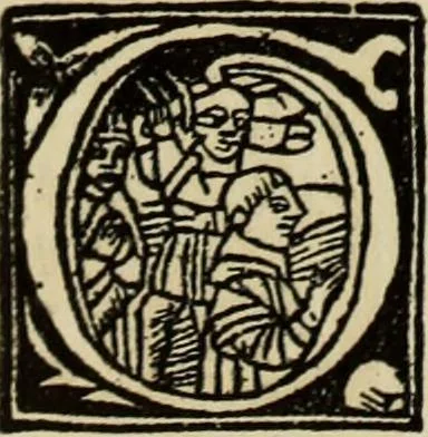 An illustration from Early woodcut initials : containing over thirteen hundred reproductions of ornamental letters of the fifteenth and sixteenth centuries, 1908, leaf 235