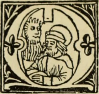 An illustration from Early woodcut initials : containing over thirteen hundred reproductions of ornamental letters of the fifteenth and sixteenth centuries, 1908, leaf 237