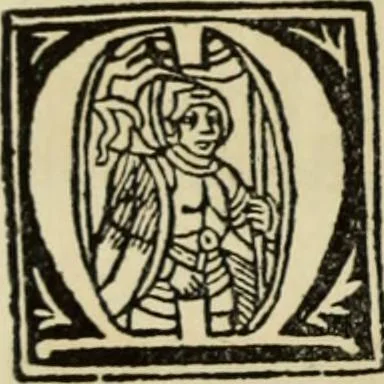 An illustration from Early woodcut initials : containing over thirteen hundred reproductions of ornamental letters of the fifteenth and sixteenth centuries, 1908, leaf 237