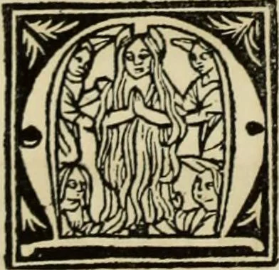 An illustration from Early woodcut initials : containing over thirteen hundred reproductions of ornamental letters of the fifteenth and sixteenth centuries, 1908, leaf 237