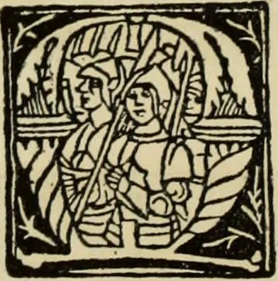 An illustration from Early woodcut initials : containing over thirteen hundred reproductions of ornamental letters of the fifteenth and sixteenth centuries, 1908, leaf 237