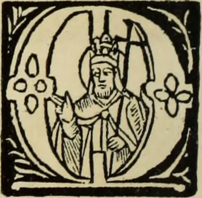 An illustration from Early woodcut initials : containing over thirteen hundred reproductions of ornamental letters of the fifteenth and sixteenth centuries, 1908, leaf 237