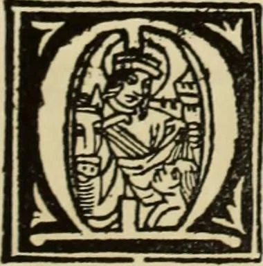 An illustration from Early woodcut initials : containing over thirteen hundred reproductions of ornamental letters of the fifteenth and sixteenth centuries, 1908, leaf 237