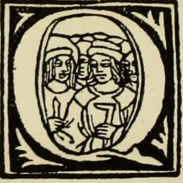 An illustration from Early woodcut initials : containing over thirteen hundred reproductions of ornamental letters of the fifteenth and sixteenth centuries, 1908, leaf 239