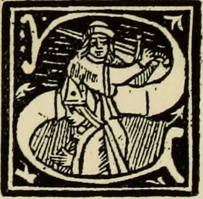 An illustration from Early woodcut initials : containing over thirteen hundred reproductions of ornamental letters of the fifteenth and sixteenth centuries, 1908, leaf 239