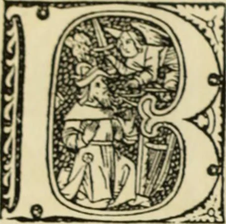 An illustration from Early woodcut initials : containing over thirteen hundred reproductions of ornamental letters of the fifteenth and sixteenth centuries, 1908, leaf 247