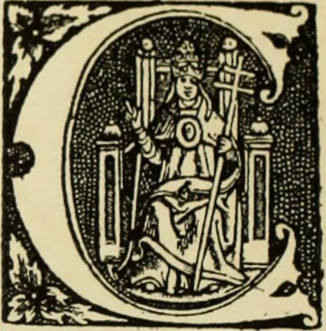 An illustration from Early woodcut initials : containing over thirteen hundred reproductions of ornamental letters of the fifteenth and sixteenth centuries, 1908, leaf 247