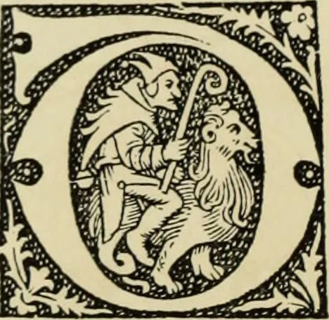 An illustration from Early woodcut initials : containing over thirteen hundred reproductions of ornamental letters of the fifteenth and sixteenth centuries, 1908, leaf 247