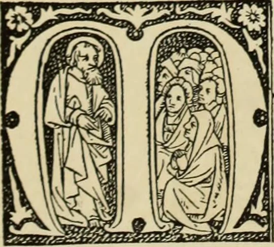 An illustration from Early woodcut initials : containing over thirteen hundred reproductions of ornamental letters of the fifteenth and sixteenth centuries, 1908, leaf 247