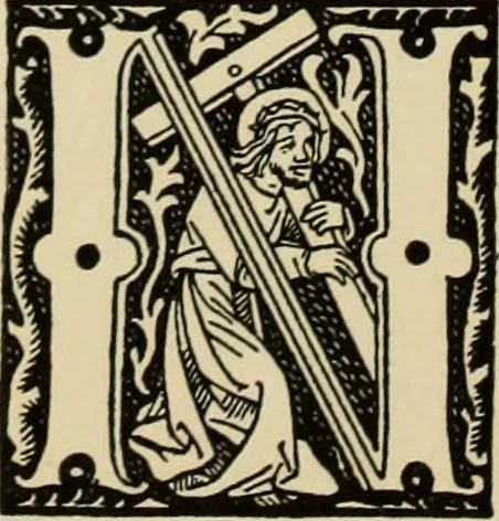 An illustration from Early woodcut initials : containing over thirteen hundred reproductions of ornamental letters of the fifteenth and sixteenth centuries, 1908, leaf 247