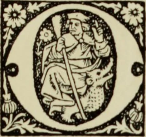 An illustration from Early woodcut initials : containing over thirteen hundred reproductions of ornamental letters of the fifteenth and sixteenth centuries, 1908, leaf 248