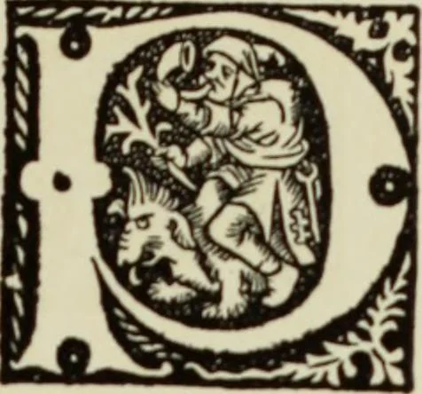 An illustration from Early woodcut initials : containing over thirteen hundred reproductions of ornamental letters of the fifteenth and sixteenth centuries, 1908, leaf 248