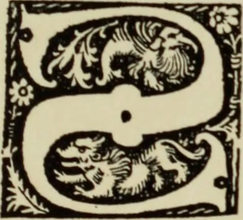 An illustration from Early woodcut initials : containing over thirteen hundred reproductions of ornamental letters of the fifteenth and sixteenth centuries, 1908, leaf 248