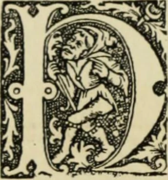 An illustration from Early woodcut initials : containing over thirteen hundred reproductions of ornamental letters of the fifteenth and sixteenth centuries, 1908, leaf 249