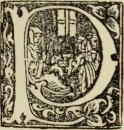 An illustration from Early woodcut initials : containing over thirteen hundred reproductions of ornamental letters of the fifteenth and sixteenth centuries, 1908, leaf 250