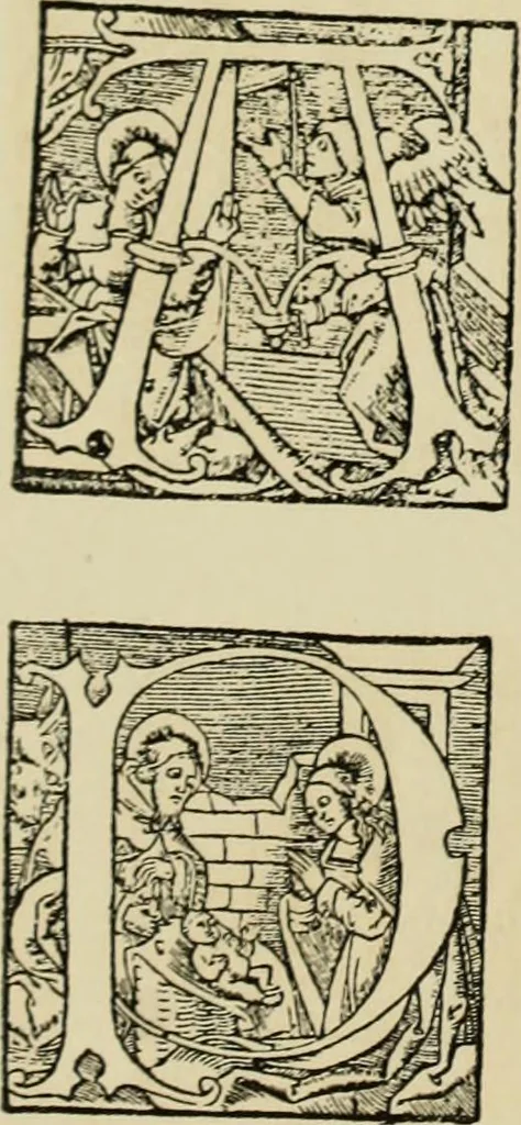 An illustration from Early woodcut initials : containing over thirteen hundred reproductions of ornamental letters of the fifteenth and sixteenth centuries, 1908, leaf 251