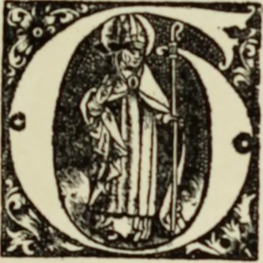 An illustration from Early woodcut initials : containing over thirteen hundred reproductions of ornamental letters of the fifteenth and sixteenth centuries, 1908, leaf 252