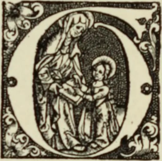 An illustration from Early woodcut initials : containing over thirteen hundred reproductions of ornamental letters of the fifteenth and sixteenth centuries, 1908, leaf 252