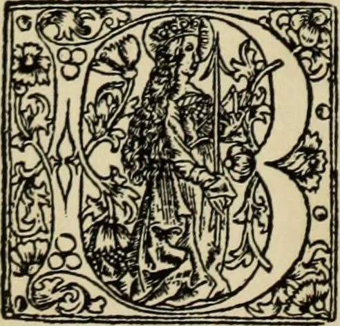 An illustration from Early woodcut initials : containing over thirteen hundred reproductions of ornamental letters of the fifteenth and sixteenth centuries, 1908, leaf 255