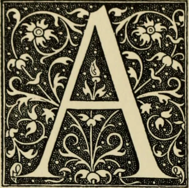 An illustration from Early woodcut initials : containing over thirteen hundred reproductions of ornamental letters of the fifteenth and sixteenth centuries, 1908, leaf 259