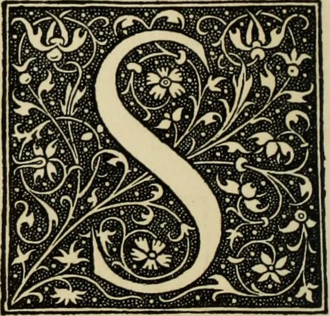 An illustration from Early woodcut initials : containing over thirteen hundred reproductions of ornamental letters of the fifteenth and sixteenth centuries, 1908, leaf 259